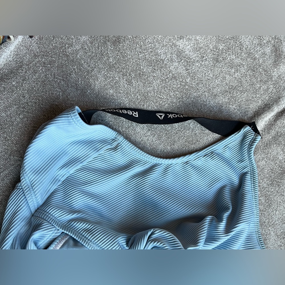 — 2/$5 — Reebok Drawstring Cutout One-Piece Racerback Swimsuit - Picture 7 of 16